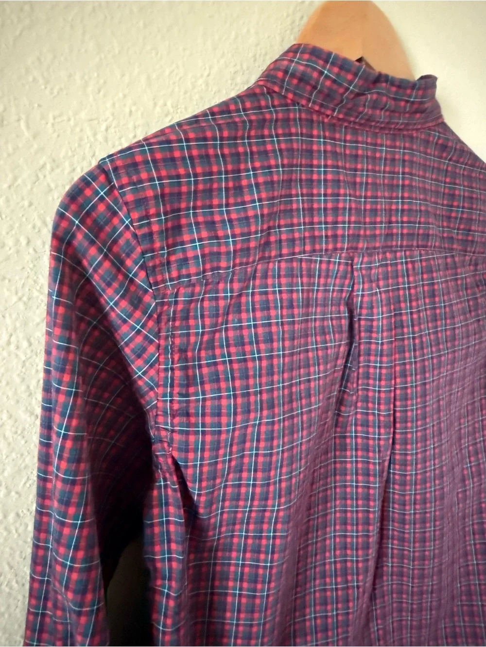 Ralph Lauren Boys Long-Sleeve Plaid Button-Down Shirt - Burgundy Plaid